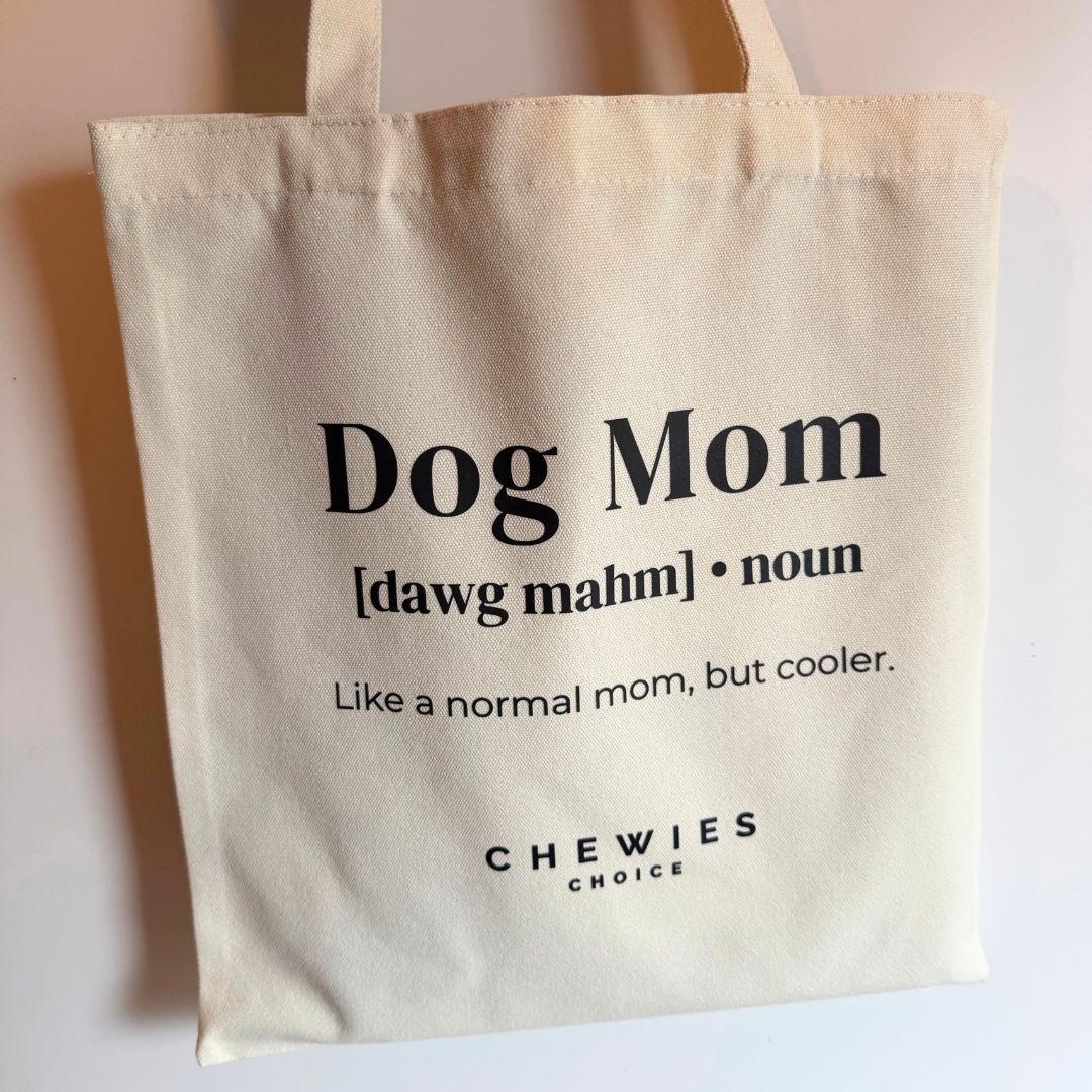 canvas tas dog mom