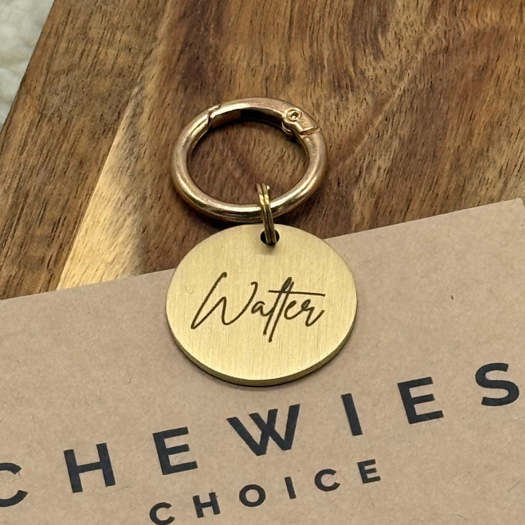 Dog Tag - Name + Phone Number