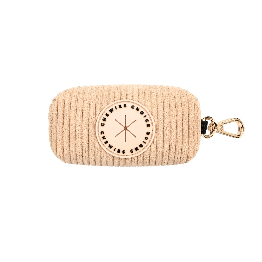 poepzakjeshouder corduroy ribstof beige