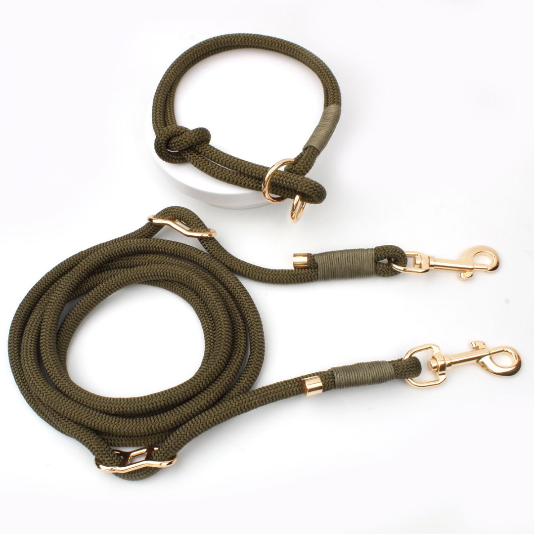 PREORDER Wandelset: Handsfree Riem + Halsband (VERWACHTE LEVERTIJD: +/- 2-3 WEKEN)