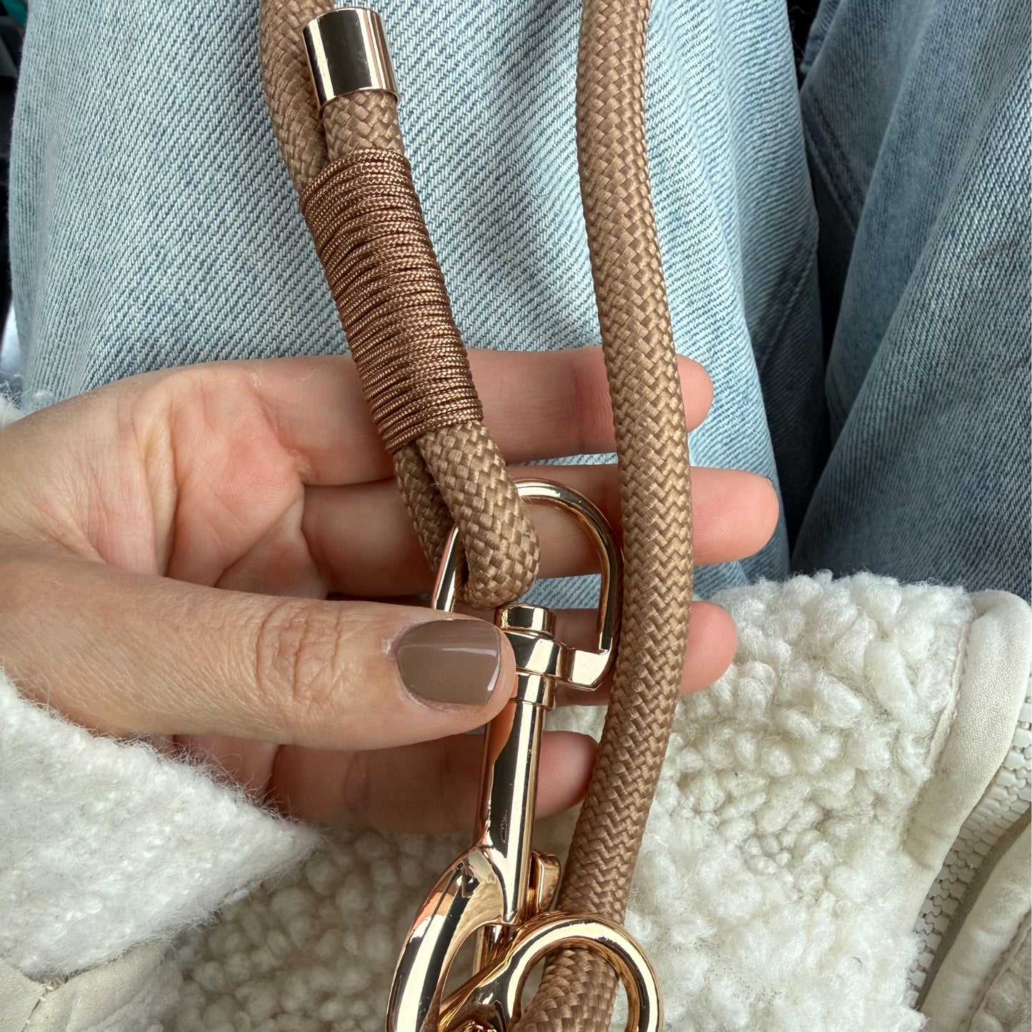 Hands-free Dog Leash Caramel