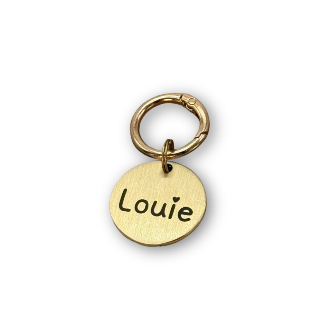 Hondenpenning - Naam + Telefoonnummer (2cm)