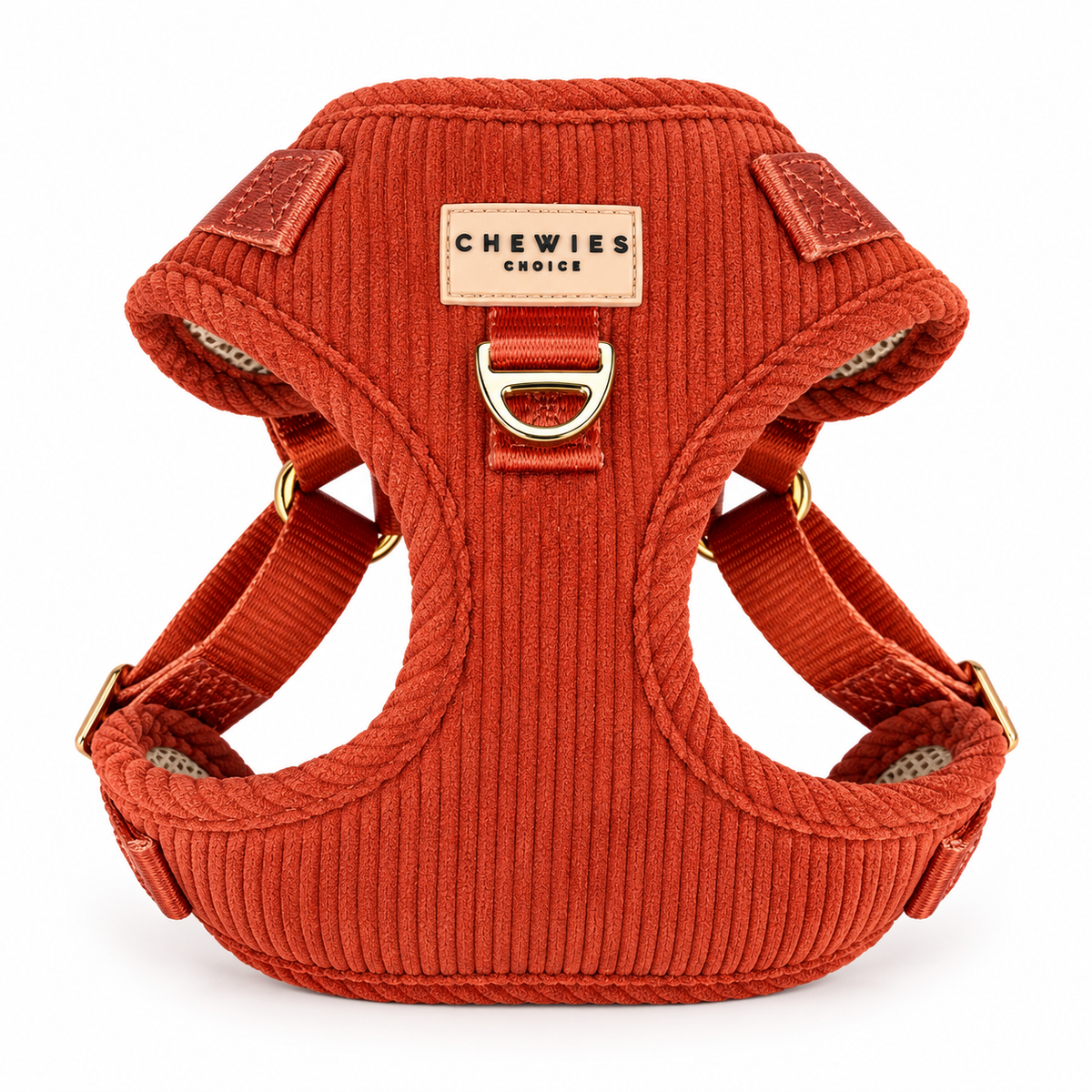 instaptuigje corduroy terracotta
